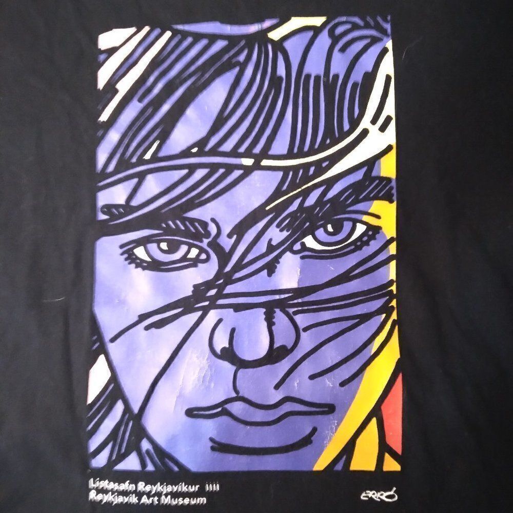 Vintage Listasafn Reykjavikur Reykjavic Art Museum Tee - Picture 2 of 5